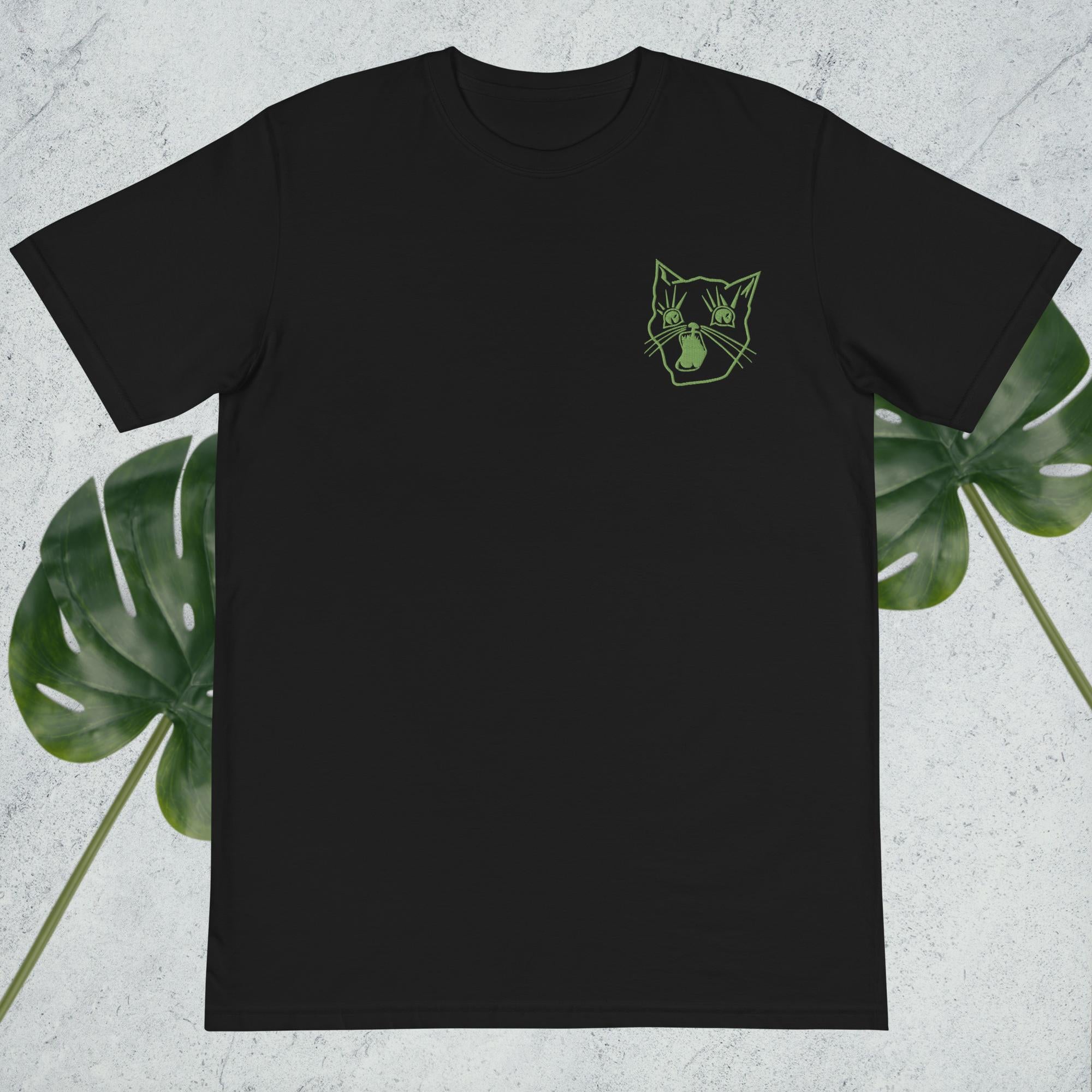 Organic TShirt Cat King_Duh
